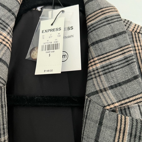 New Express X Negin Mirsalehi Oversized boyfriend blazer - Picture 4 of 5